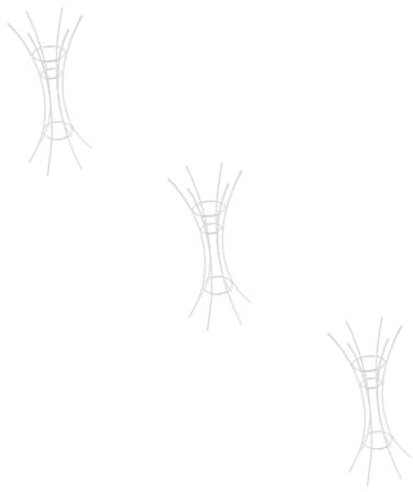 YARNOW 3st Luftblumenständer Luftpflanzen-präsentationsständer Halter Für Luftpflanzenständer Luftpflanzen Lebende Zimmerpflanzen Mit Halter Tillandsienhalter Tischpflanzgefäß Eisen Weiß