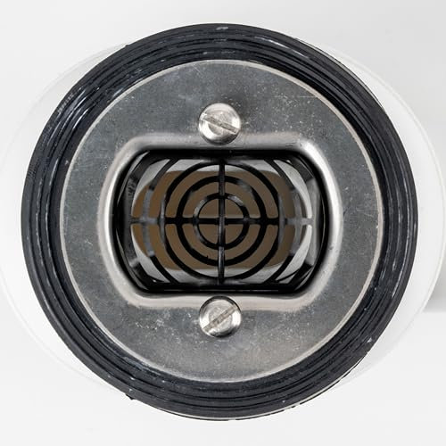 Colador de Pelo para desagüe de Ducha, 1 Pieza, en Negro, Compatible con Viega Domoplex 6928 y 6929, Recambio de sifón de Ducha para Tubo de inmersión para Accesorio de desagüe Domo plex de Ø 52 mm