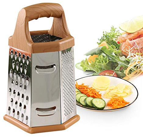 Rallador 6 Caras Acero Inoxidable para Cortar Trituradoras Verduras y Frutas para la Cocina
