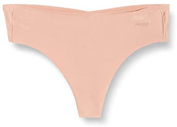Sloggi Damen Unterhose Zero Modal 2.0 H Hipstring, Modal, 2-Pack, L, Cameo Brown