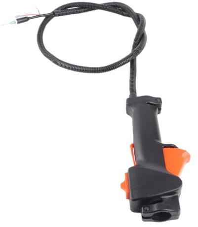 Acouto Interruttore per Maniglia del Grilletto dell'Acceleratore, 26 mm, Cavo Acceleratore per Tagliaerba e Trimmer – Accessori
