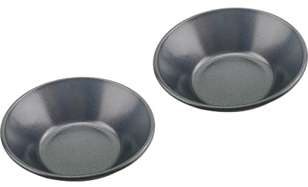 BESTonZON 2pezzi Per Tartellette e Muffin Nonstick Per Dolci Cheesecakes Quiche e Dessert