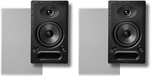 Polk Audio 65-RT Vanishing in Wall Speakers - Pair (White)