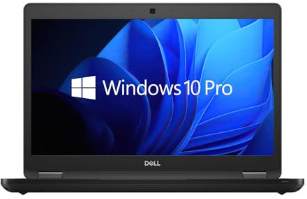 Dell Latitude 5490 14 Laptop - Intel Core i5 7th Gen CPU - 8GB RAM - 256GB SSD - Windows 10 Pro (Renewed)