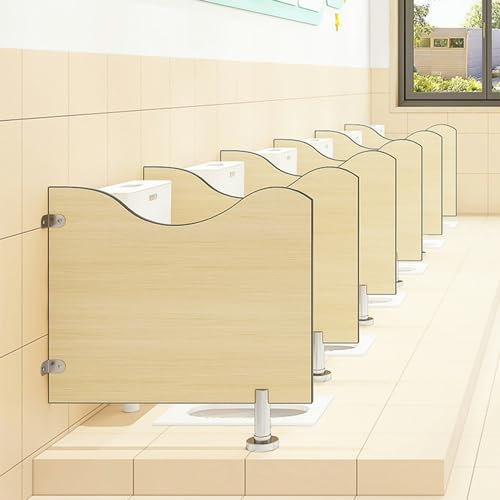 WC Trennwand,bodenstehende Urinal-Schallwand Für Kindergarten,Urinal-Trennwand,vorwandelement Wc,trennwände,urinal-wc-trennwand, Schule/Kindergarten/Einkaufszentrum/öffentlicher Ort ( Color : 60*80cm