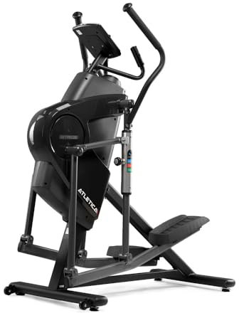 ATLETICA Stride | Frontbetriebener Crosstrainer | Dualer Riemenantrieb I Hochleistungsgerät mit dreistufiger Schrittlängenverstellung