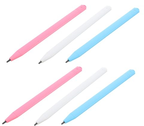 Veemoon 6pièces Stylet Numérique pour Tablette LCD Stylets De Rechange pour Dessin Et Écriture Accessoires Légers Et Portables pour Tablettes Graphiques Et Tableaux LCD