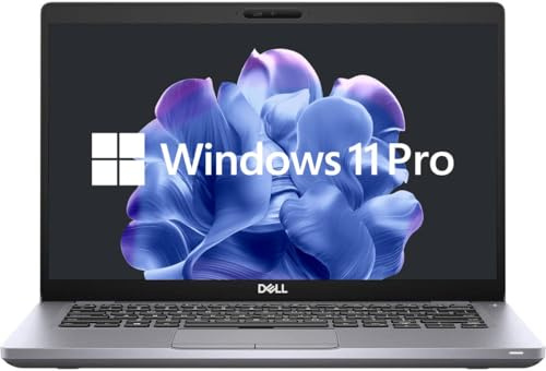 Dell Latitude 5410 Business Laptop, 14 Zoll FHD (1920x1080), Intel Core i5-10310U, 32GB RAM, 512GB SSD, QWERTY Tastatur, Windows 11 Pro (Generalüberholt)