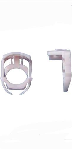 Clips de Fixation pour Tuyau de Carburant, 25x18mm, Compatible Peugeot Citroën, Lot de 10