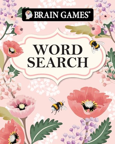 Brain Games - Take-Along - Word Search (Flower Cover)