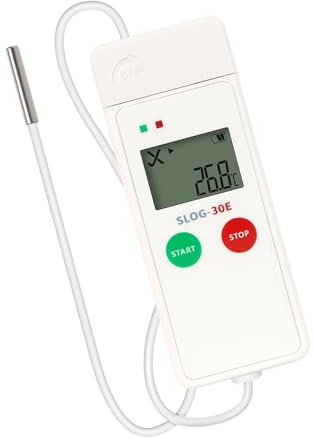 Igrometro professionale Termometri Logger con doppio schermo Interfacce Doppio Display Sonde Igrometro per Lab Industrial Temperature Data Logger