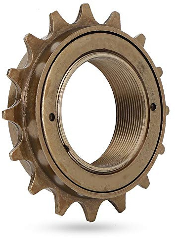 Rueda libres de una sola velocidad con tornillo,Rueda libres de bicicleta de una sola velocidad,Ruedas libres de volante de una sola velocidad de metal 16T Accesorio de bicicletas
