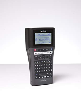 Brother PT-H500 Beschriftungsgerät inklusive USB-Schnittstelle (für 3,5 bis 24 mm breite TZe-Schriftbänder, bis zu 30 mm/Sek. Druckgeschwindigkeit), Schwarz