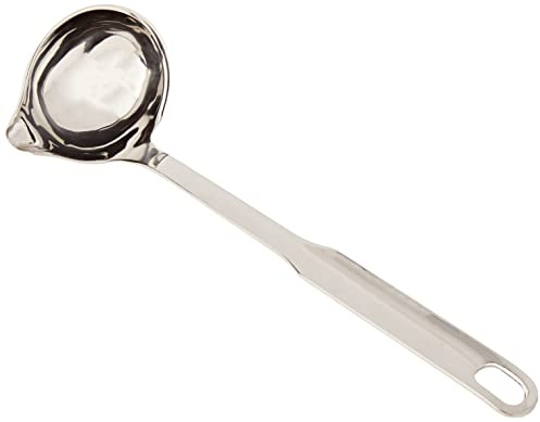 Weis 15516 Cuillère à Sauce Acier Inoxydable Argent 28 x 6,8 x 8,5 cm