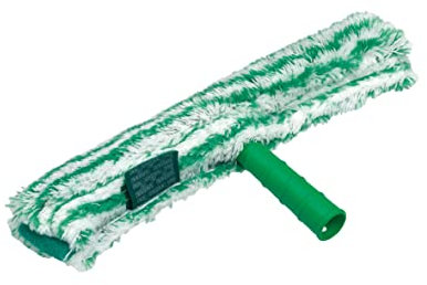 UNGER Stripwasher® MonsoonStrip Pac Window Washer 14 35cm - Extra Long Fibre Sleeve - Window Cleaning Equipment, Green,black