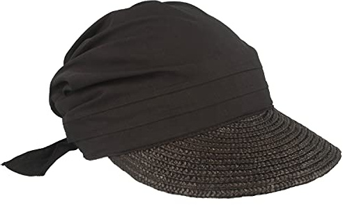 Seeberger Damen Sonnenhut Stroh-/Stoffcap Einfarbig