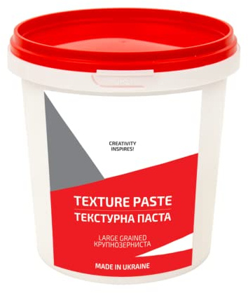 7 Artists Texture Paste 500 ml Grossa – Pasta Acrilica per Modellare Bianca per Tela e Quadri in Rilievo | Pasta Strutturale per Quadri, Arte, Modellismo e Pittura Acrilica | Modelling Paste