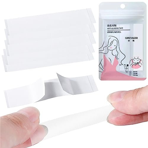 108 pièces ruban adhésif double face transparent pour le corps,Fashion Body Tape Double Face Ruban Adhésif Corps,`pour tous les tons de peau et tissus,20 x 85mm
