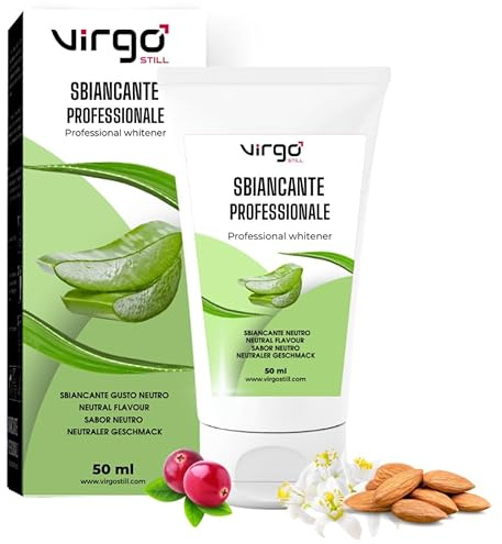 Virgostill Whitening Creme für Intimpartien - Aufhellungscreme für den Intimbereich - Aufhellende Unterwäsche für Damen und Herren - 50 ml