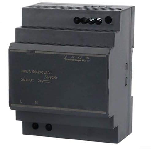 HDR-100-24 Alimentation sur rail DIN, 24 V 100 W, protection contre les surcharges, résistant aux courts-circuits