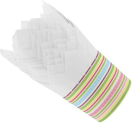SECFOU 150pcs Paper Material Cupcake Cupcake Liners Cases for Baking Household Decorative Wrappers Heat-Resistant Easy to Demold