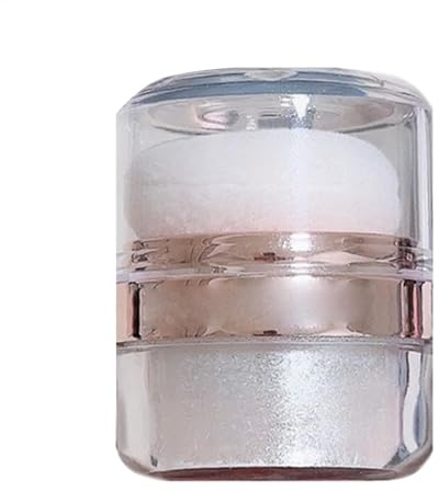 Resaltar el polvo de palmadita, hadas resaltada en polvo de palmadita - Polvo de palmadita de acabado brillante - Agrupado contorneado rubor de maquillaje con brillo alto para la cara y el cuerpo