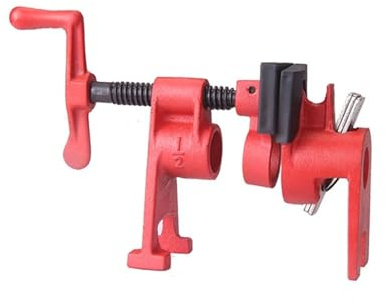 Serre-joint pour Travail du Bois 3/4 pouces 1/2 collier de serrage robuste travail du bois collage montage charpentier outils(3-4 inch)