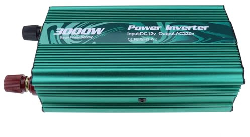 Inverter Di Potenza Da 3000 W – Onda Sinusoidale Modificata Da 110 V A 220 V, Adattatore Convertitore -CA, Scambiatore Di Tensione Con USB, Alimentatore Ad Alta Capacità Per Auto E Casa Per Auto