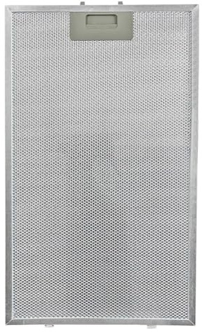 Filter för spiskåpa, ventilationsfilter i aluminium för HOWDENS/LAMONA spis huvutsugare, 460 x 260 mm metallfettfilter