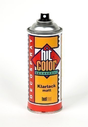Hit Color spraylåda Klarlack matt 400 ml