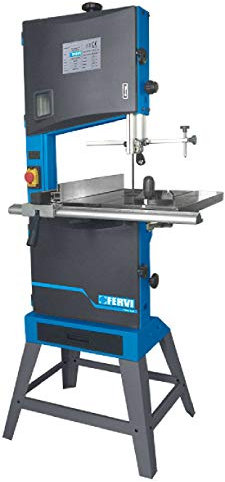 Fervi Bandsäge für Holz 0509/340 - SEGA - 340 mm x 225 mm - 1,1 kW - 70 kg