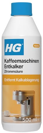 HG Descaler for Espresso and Coffee Pad Machines (500 ml) – Cleaning Agents – Coffee Pad Machines such as Senso Descaling