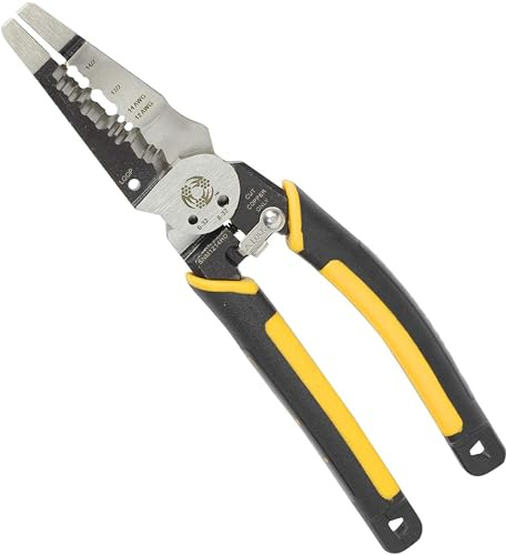 Southwire - 65028240 Tools & Equipment SNM1214HD Heavy Duty Forged Romex Stripper; Multifunctional; Ideal For Stripping 12/2 and 14/2 Romex