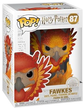 Funko POP! HP: - Fawkes - Harry Potter - Vinylfigur för samlare - Presentidé - Officiell merchandise - Leksaker för barn och vuxna - Filmfans - Modellfigur för samlare och utställning