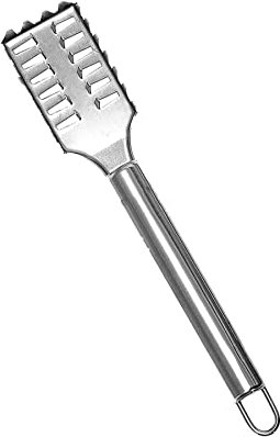 JINSHIN Fish Scaler, Fish Scale Remover, Fish Scale Scraper, Fish Scaler Remover Set (Silver1)