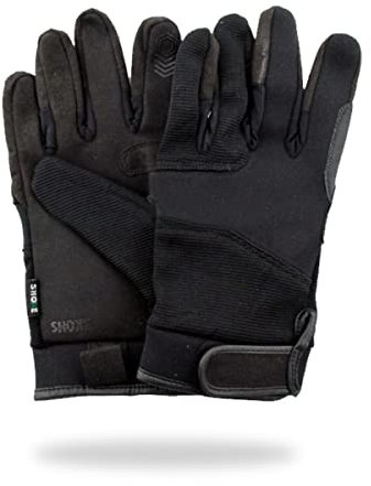 SHOKE - Gants anti-coupure en néoprène police niveau 5 - Gants de travail pour Forces et Corps de Sécurité - Protection Kevlar sur la paume et le pouce - Taille XL - Résistance aux coupures de lame