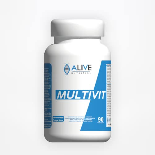 Multivitamines pour hommes et femmes. Vitamines contre la fatigue. Complexe de vitamines pour une consommation quotidienne. Multivitamines et minéraux. Aide à réduire la fatigue. 90 comprimés.