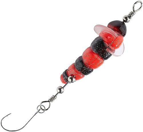 Balzer Trout Attack Killer Made mit Einzelhaken rot-schwarz 4cm 2,3g