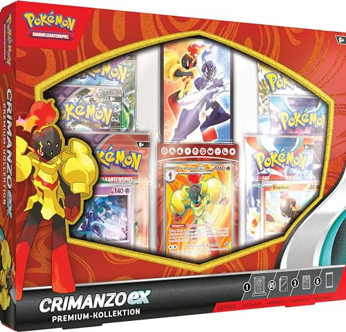 Pokémon-Sammelkartenspiel: Premium-Kollektion Crimanzo-ex