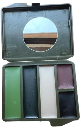 Peinture de camouflage pour le visage - Maquillage de camouflage militaire durable, correcteur de visage imperméable | Peinture de camouflage pour le visage de chasse, équipement de survie extérieur