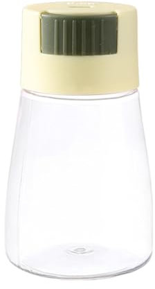 Seasoning Salt Shaker - Transparent With Dust Seal Push Salt Shakers For Coarse Salt Jar Dispenser Transparent Dispenser For Salt Pepper Seasoning Container