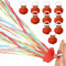 FILOEEX Stelle filanti a mano, 10 pezzi, bombe stelle filanti, stelle filanti a mano, per matrimoni, compleanni, feste di Natale (mix a)