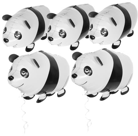Cabilock Panda-themen-ballon-party-paket 2 Große Folienballons Dekoratives Für Geburtstags- Und Grilldekorationen