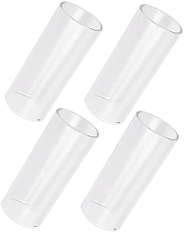 JOINPAYA 4stücke Gitarren-slide Aus Musikinstrument-slider Gitarren-slider-sticks Rutschen Gitarre Neutraler Klangverbesserung