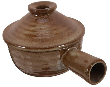 CONGARTENO Cacerola De Cerámica Con Tapa 1l Resistente Al Calor Para Microondas y Horno Utensilios De Cocina Domésticos Para Sopas y Guisos