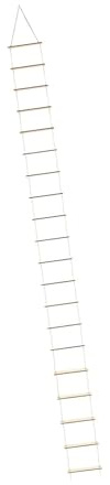 MotiveTech Strickleiter für Wichtel – Weihnachtsdekoration für Feengärten – DIY Bastelprojekt