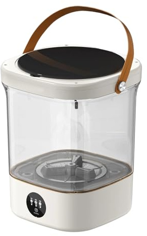 Mini Machine à Laver,12 L 3 Vitesses Lave-linge pour Vêtements | Lave-Linge Portable | pour Chaussettes Serviette Soutien-gorge Appartement Camping Voyage Maison