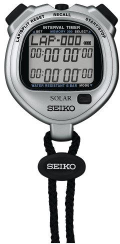 Seiko Soler Interval Timer SVAJ101 f (Stylish Silver)