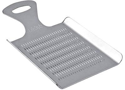 Life Style - Rallador de Ajo y Nuez Moscada - Acero Inoxidable - 11*7 cm
