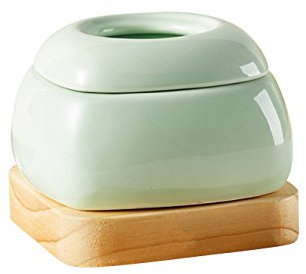 Aroma Lamps - Fornello di aromaterapia a olio essenziale per riscaldamento elettrico in ceramica fatto a mano - Studio di camera da letto a casa Stufa di fragranza silenziosa a regolazione continua